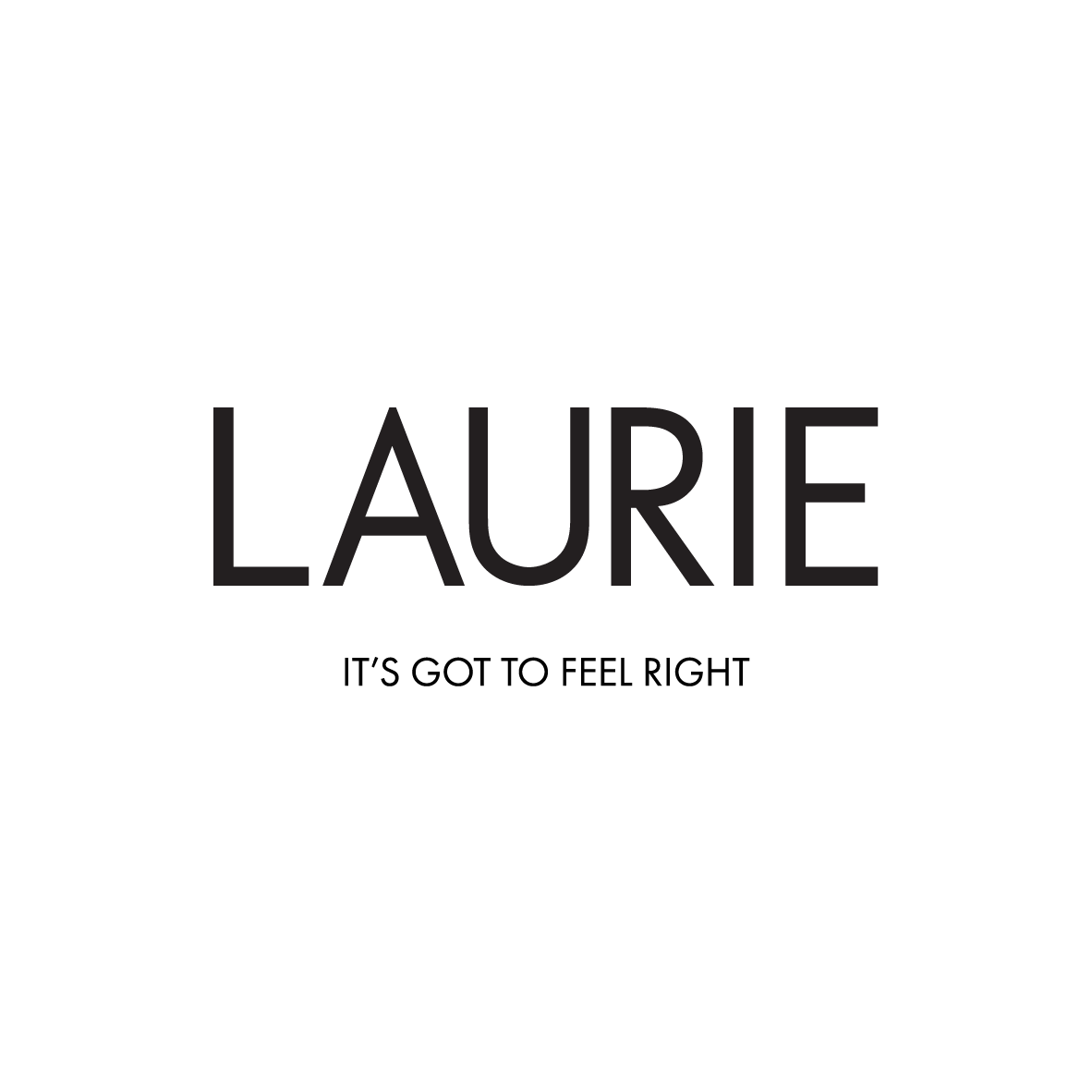 Laurie Logo Black Payoff