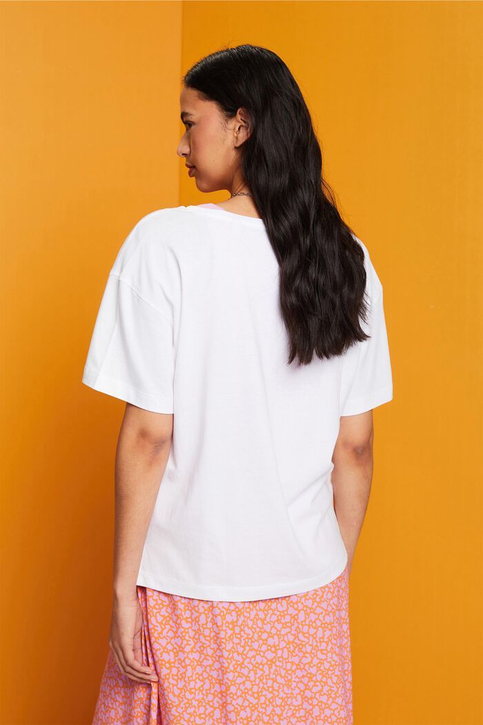 oversized t-shirt, TENCEL™ - white