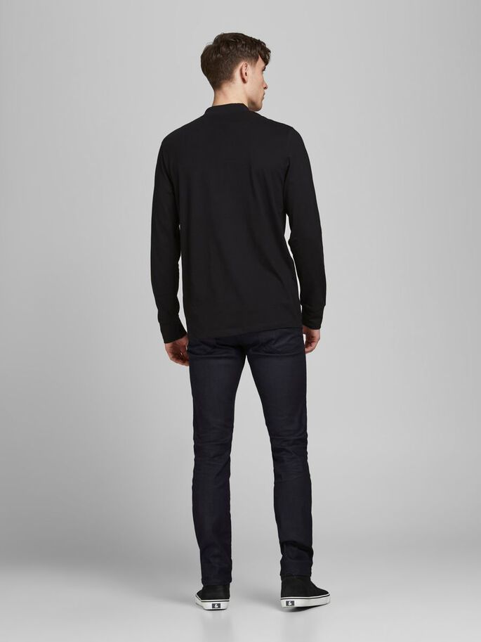 Tim Classic JJ 721 slim/straight fit jeans - black