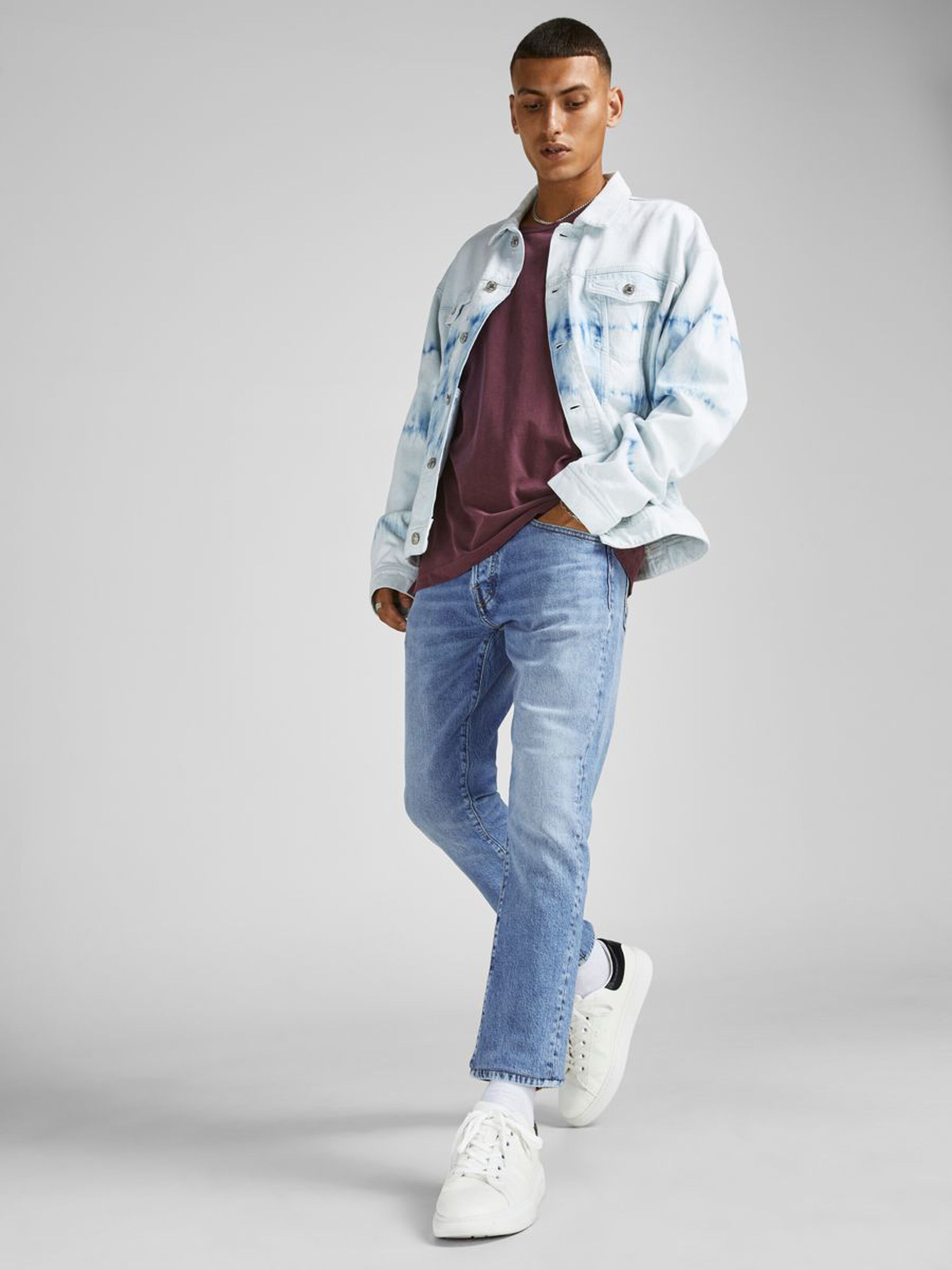 Frank Leen CJ 529 tapered fit jeans - blue