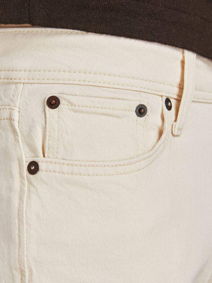 clark original CJ 217 regular fit jeans - white/ecru