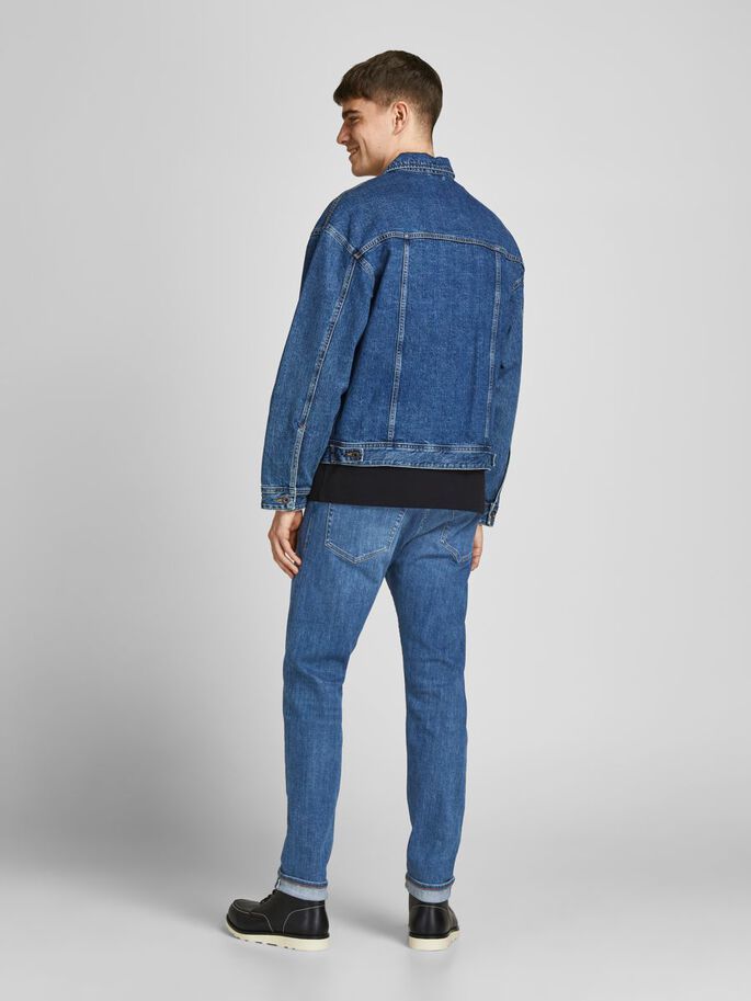 glenn royal r246 slim fit jeans - blue/blue denim