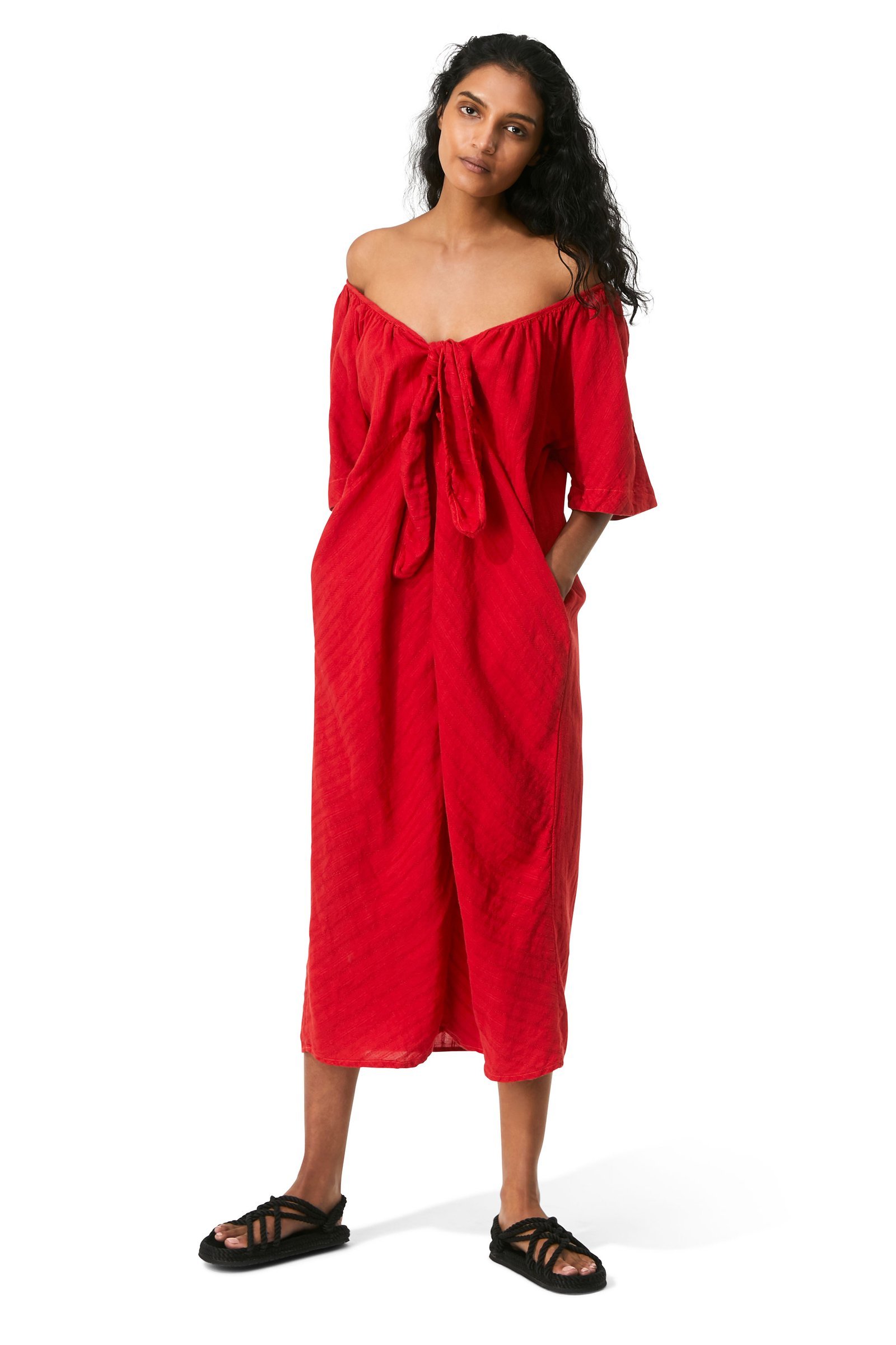 aliz dress - red