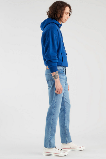 502™ taper fit flex men's jeans - paros sky is blue - light wash - stretch